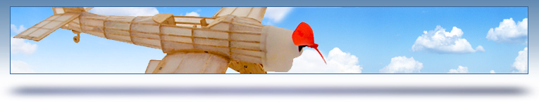 agency service graphic header - model airplane soaring through the sky