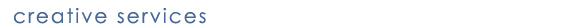 creative services page title